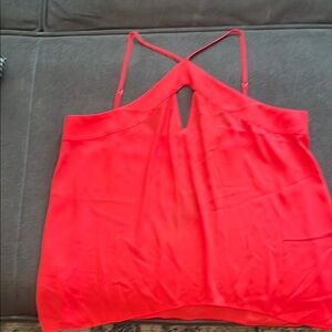 Women's Red Strappy Top